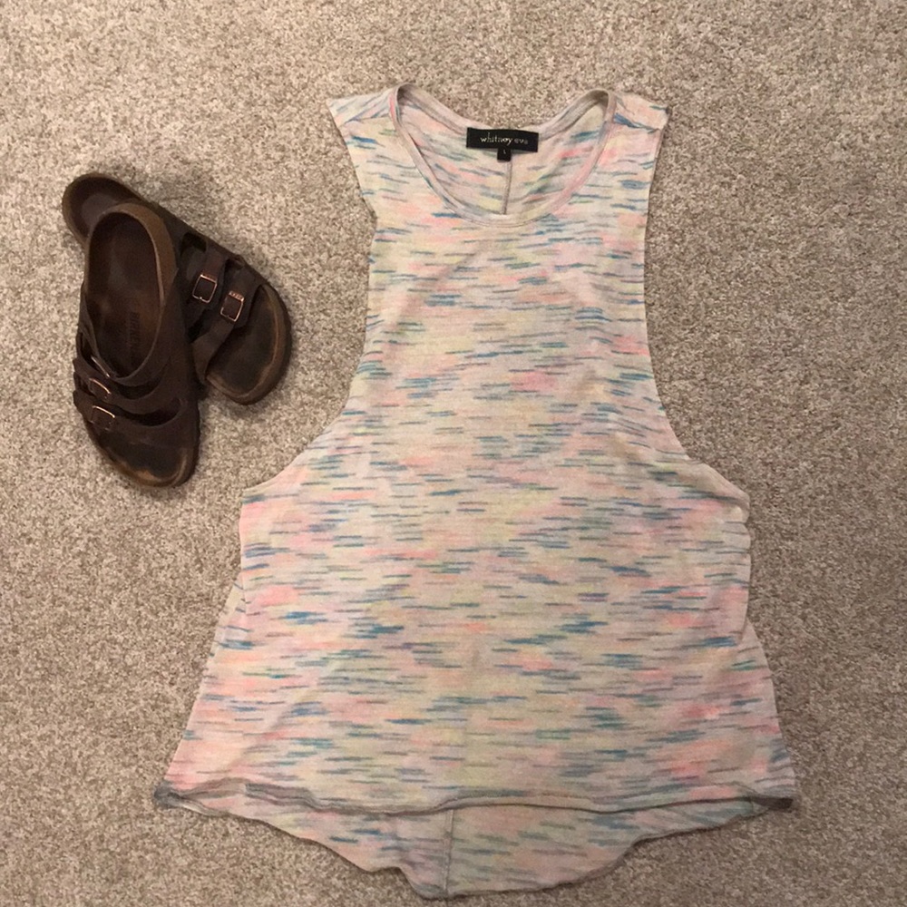 Wide cutout tank- Whitney eve